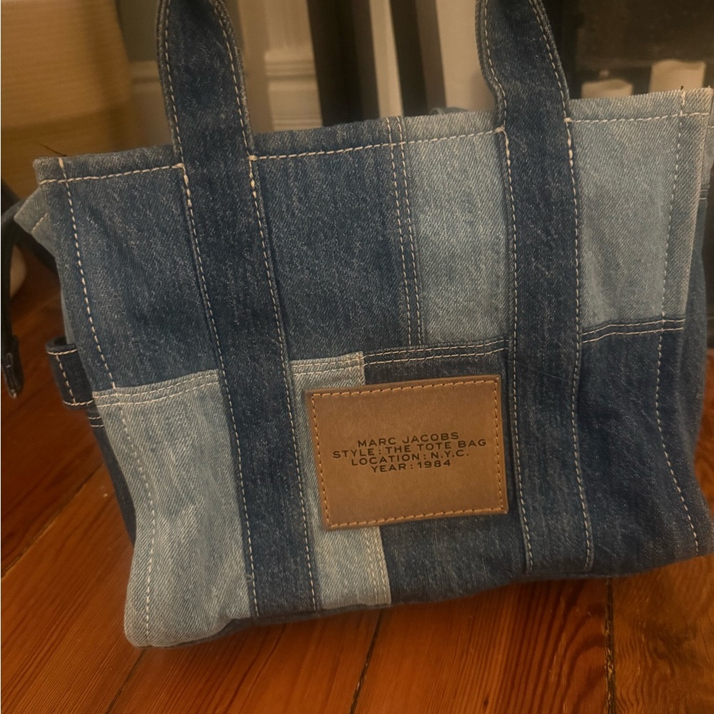 Marc Jacobs Denim Patchwork Tote Bag - Picture 5 of 5